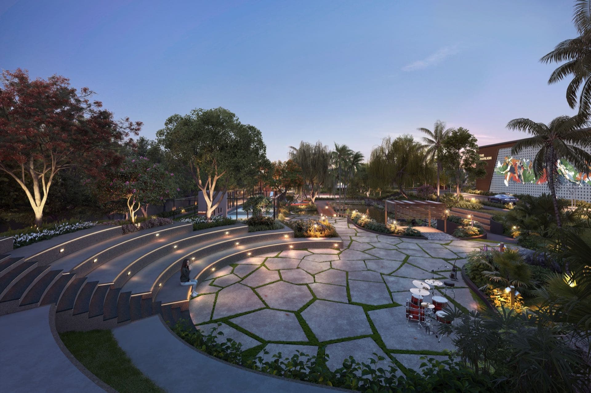Open-air amphitheatre