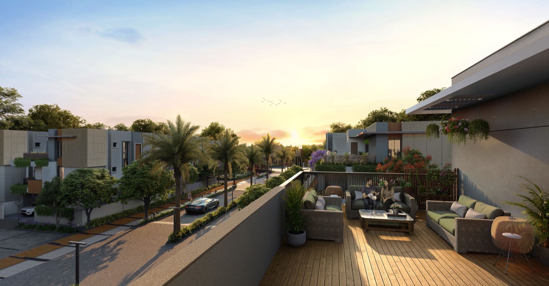 Private terrace